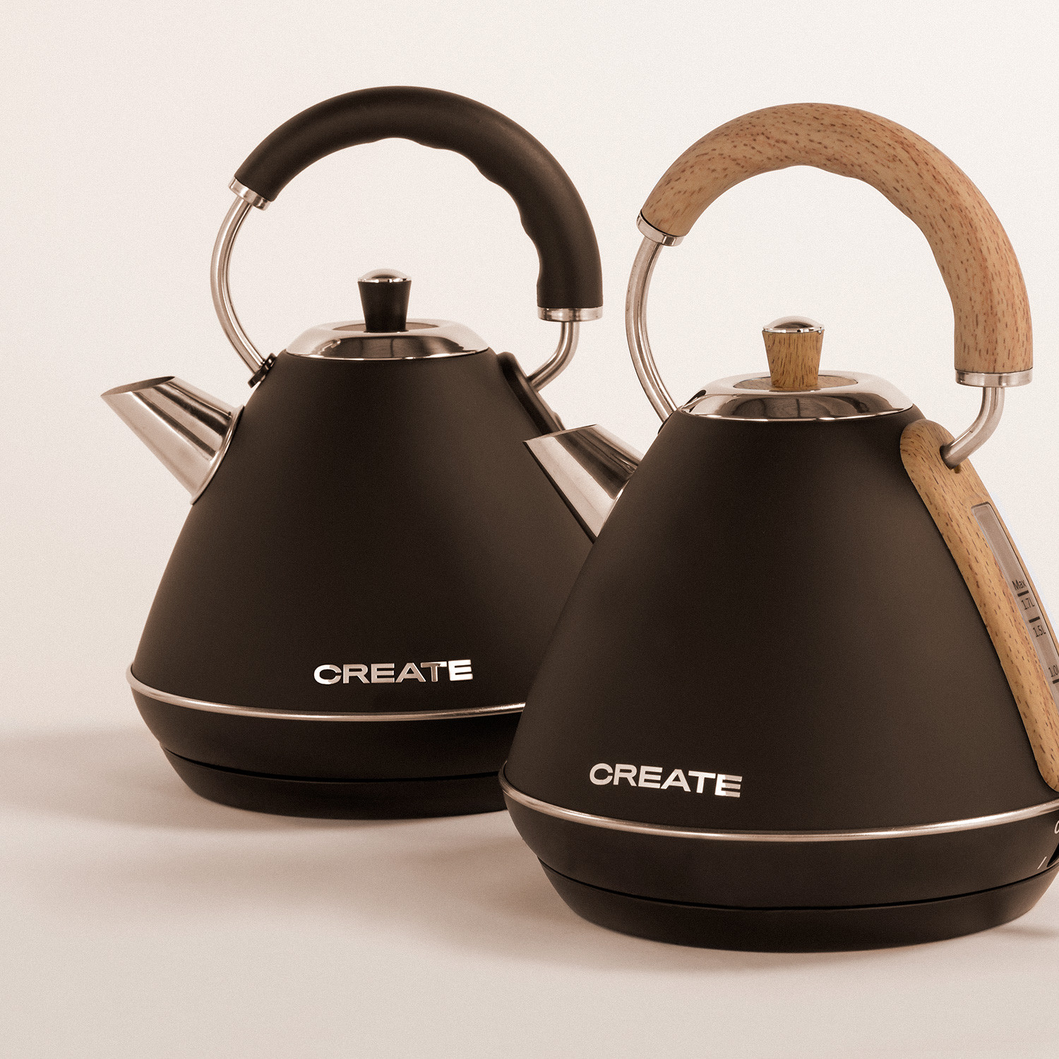 KETTLE RETRO - Hervidor De Agua Eléctrico 1.7L - Create Ikohs