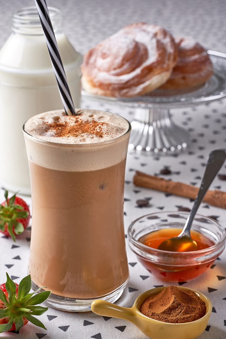 CAFÉ BATIDO CON MIEL Y CANEL Create Recipes Recetas