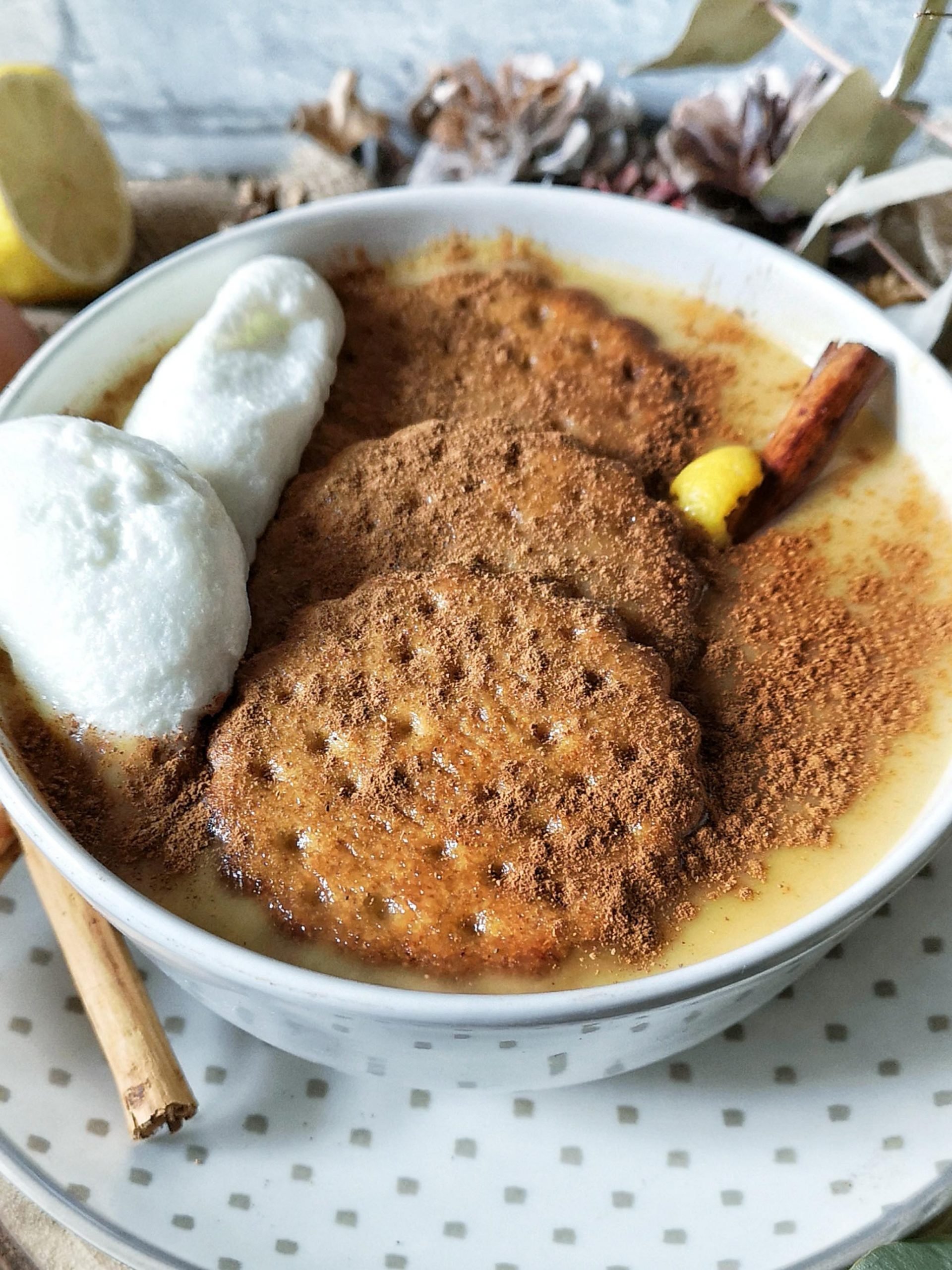 Natillas Con Galletas Y Nubes De Merengue Create Recipes Recetas Para Elaborar Con Tu Chefbot